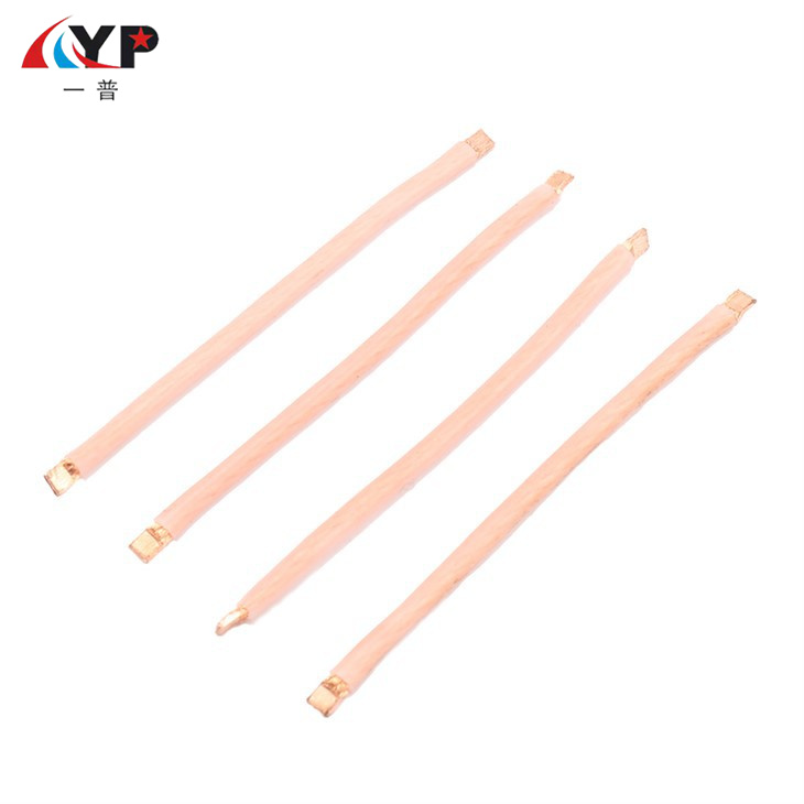 Copper Stranded Wire Flexible Connection With Silicone Sleeve